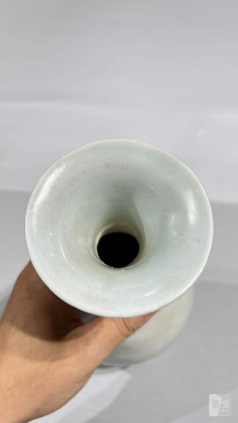 明 枢府釉玉壶春瓶 - 图6